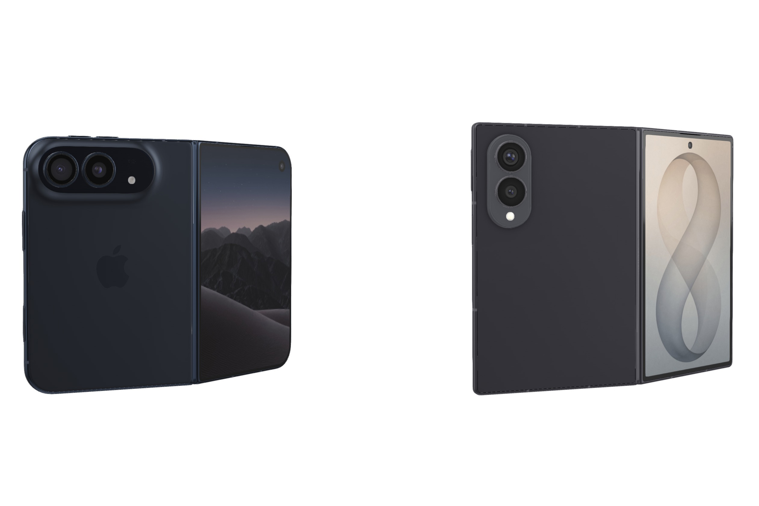 Apple iPhone Duo vs Galaxy Z Fold8
