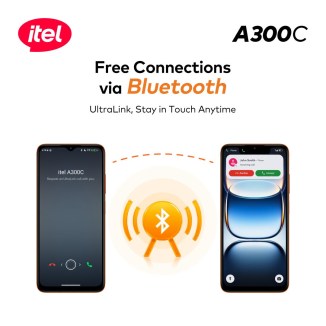 The itel A300C has a 6,000mAh battery with 18W charging