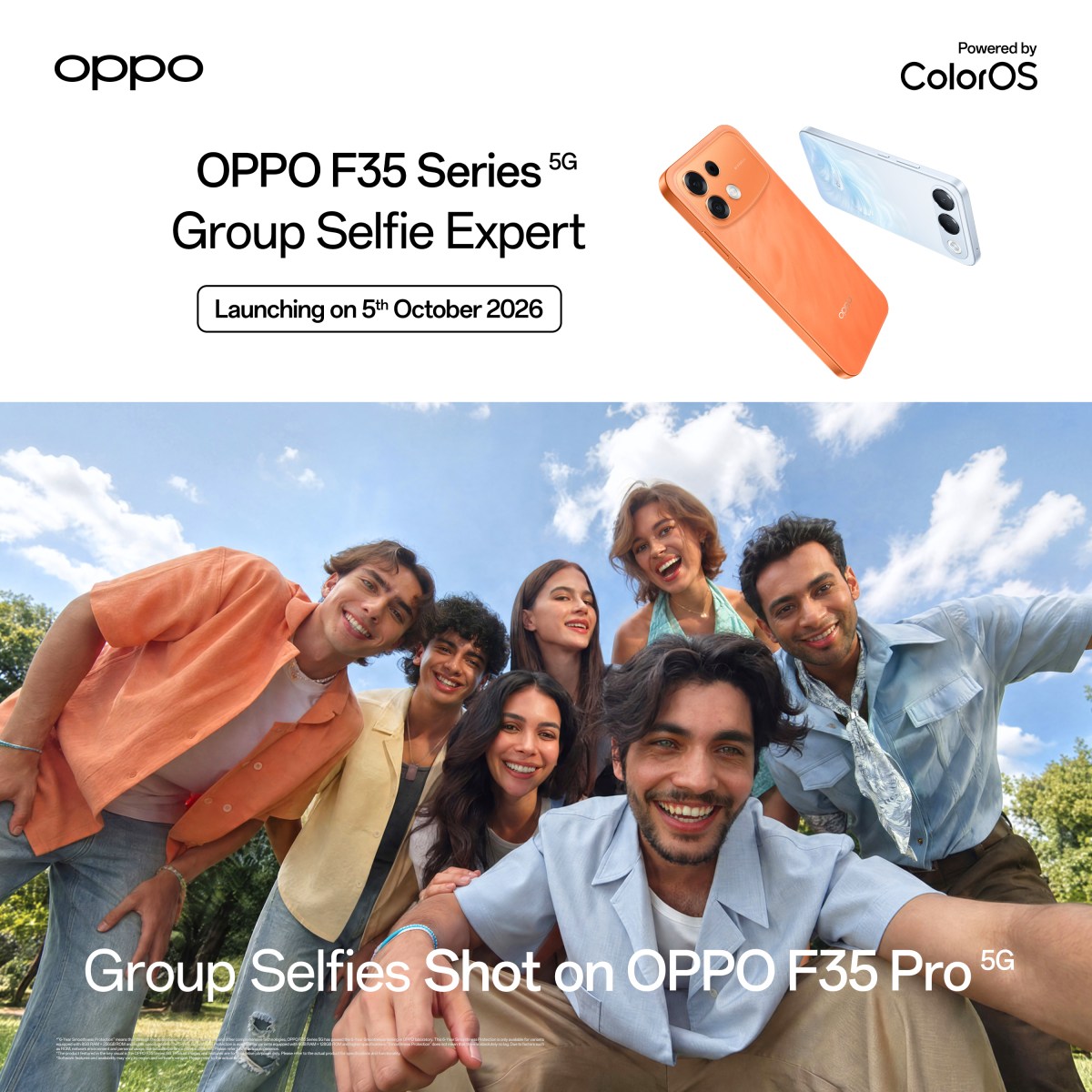The Oppo F35 series is going official next week