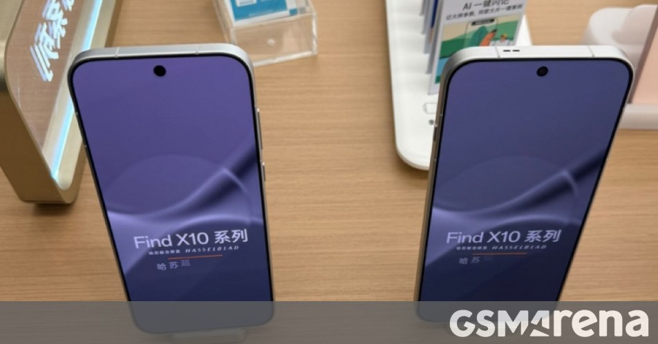Oppo Find X10 series emerges in hands-on shots ahead of launch