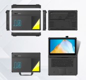 The Oukitel RG14-L version drops the solar panel in favor of a large LED light