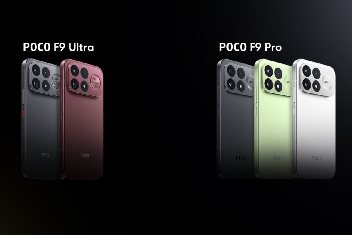 Poco F9 Pro and F9 Ultra announced