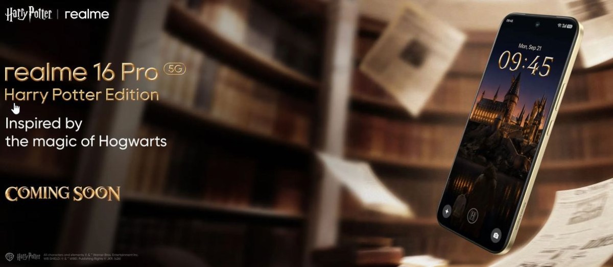 Realme 16 Pro Harry Potter Edition teased