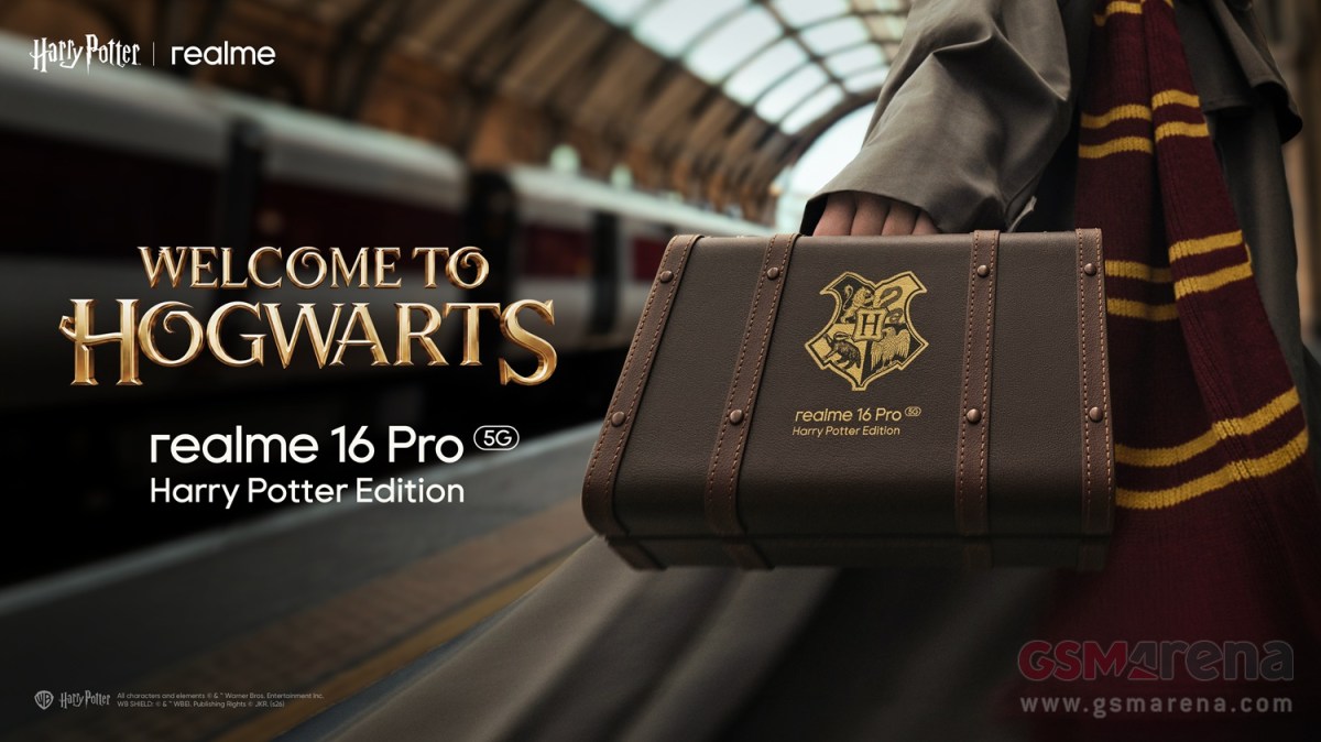 Realme 16 Pro and Buds T500 Pro Harry Potter Edition teased ahead of launch