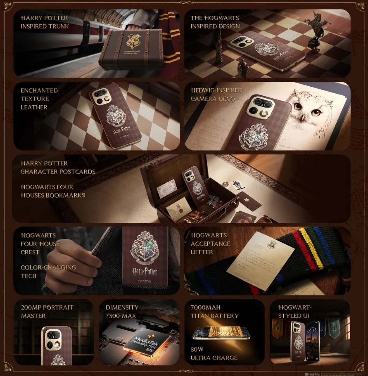 Realme 16 Pro Harry Potter Edition debuts with quadra light-sensing color-changing technology