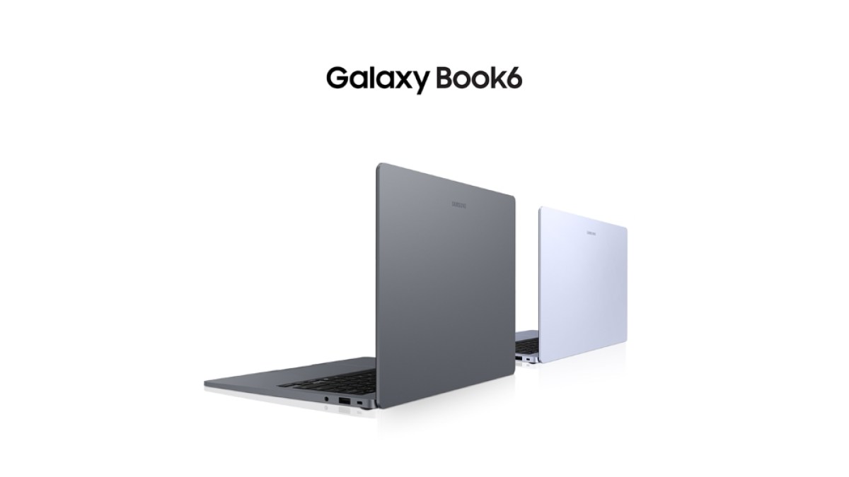 The Samsung Galaxy Book6 is available in Gray and Violet Silver