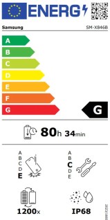 EPREL labels: Tab S12+ (5G)