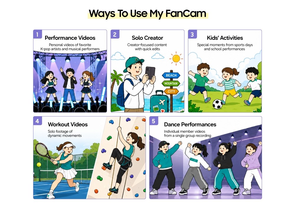 The team behind Galaxy Z8's My FanCam explains how the feature works and what inspired it