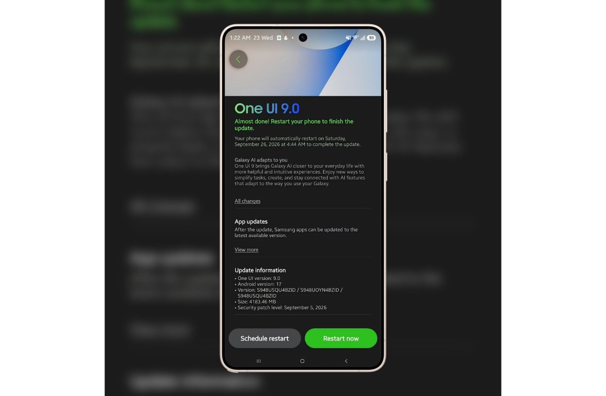 Samsung's One UI 9 update for the Galaxy S26 series reaches the US