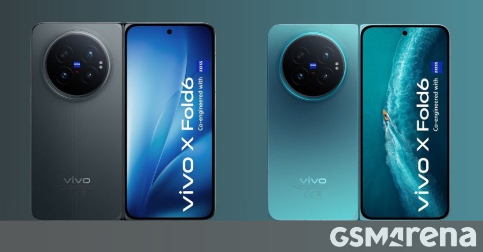 vivo X Fold6 European listing reveals its price and specs