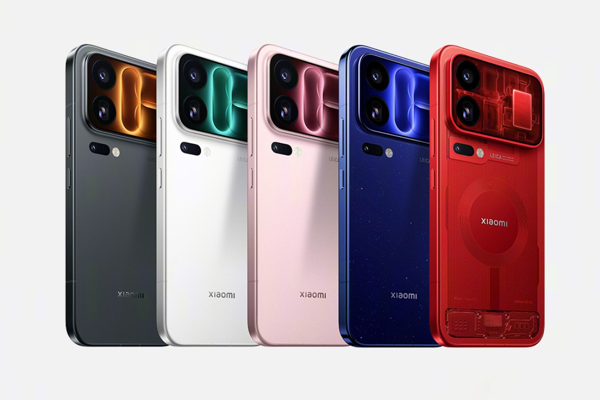 Xiaomi 18 Pro series color options