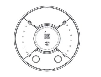 LG Smart Deadbolt Lock diagram (left) and Smart Thermostat diagram (right)