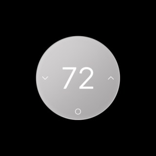 LG Smart Deadbolt Lock (left) and Smart Thermostat (right)