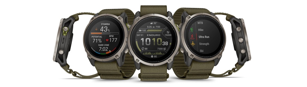Garmin announces the Enduro 4 with more RAM, storage and features, the Approach S72 tags along