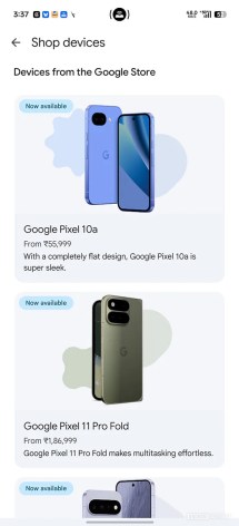 Google and Samsung devices on Play Store