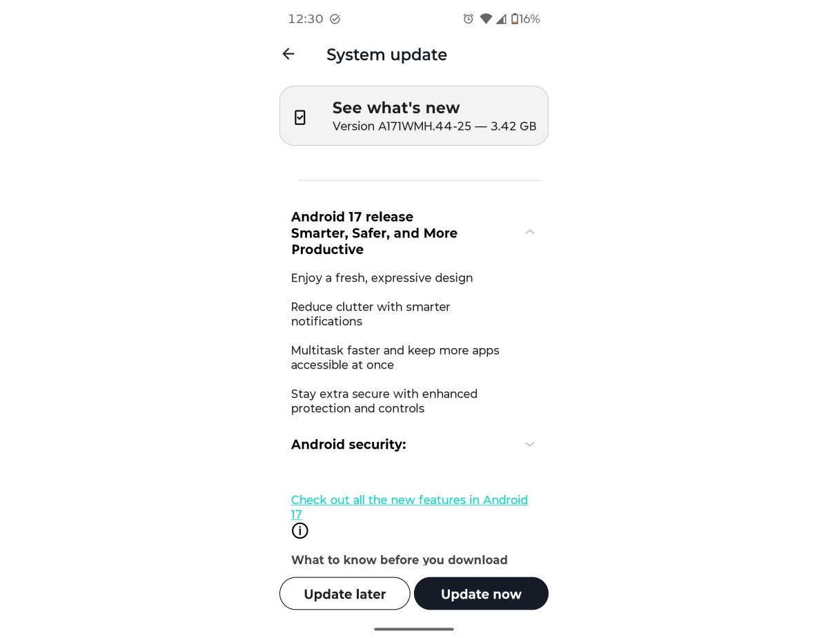 Motorola Edge 70 Pro starts receiving Android 17