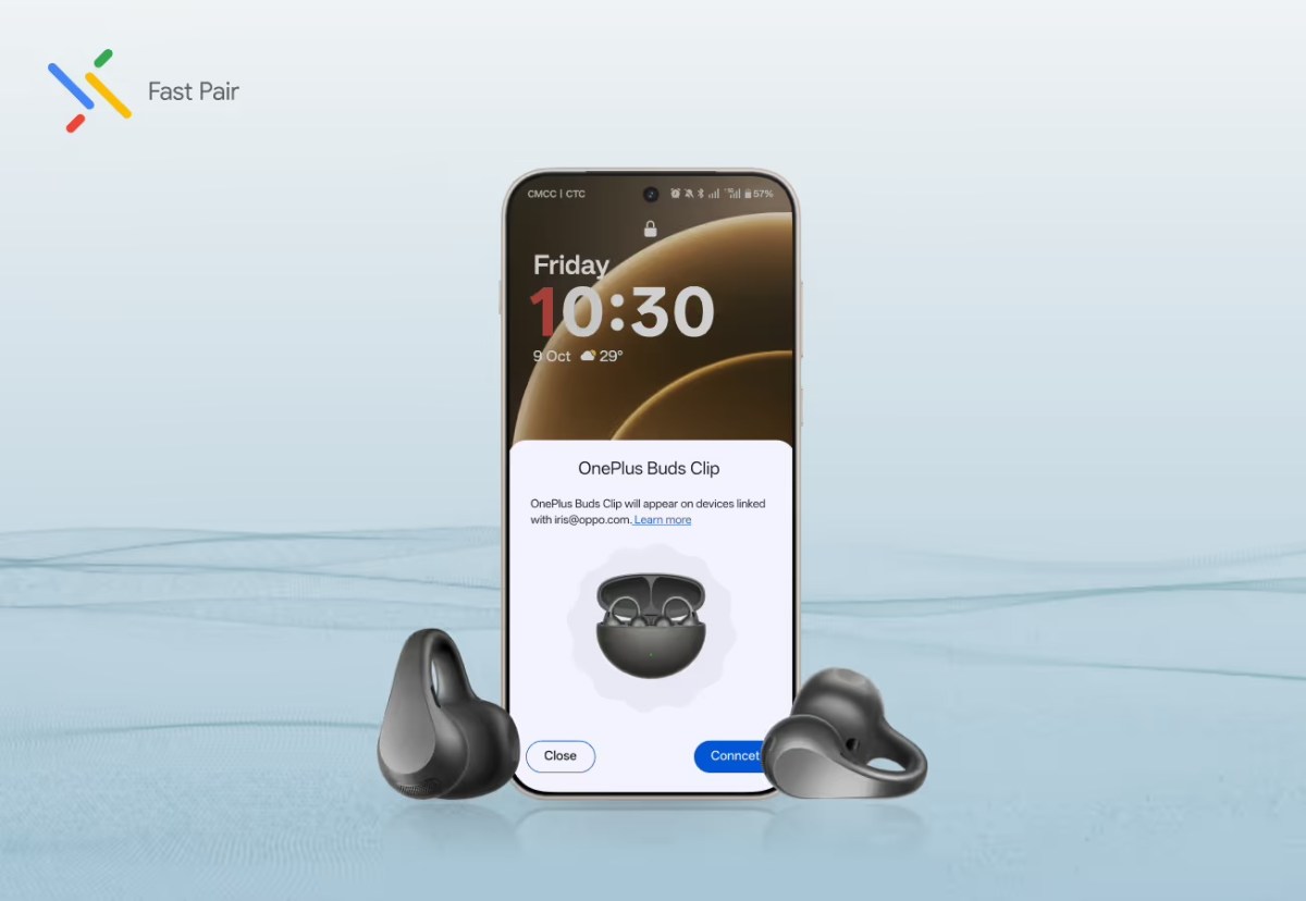 OnePlus Buds Clip go official with dual drivers and up to 40 hours of battery life