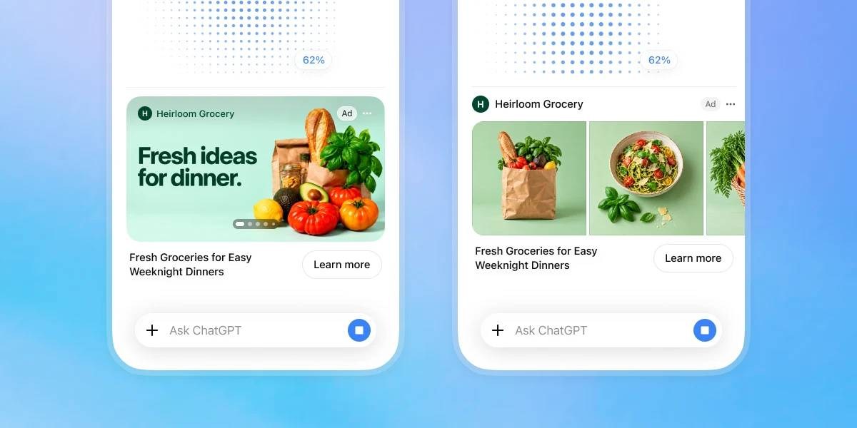 OpenAI is adding visual ads to ChatGPT