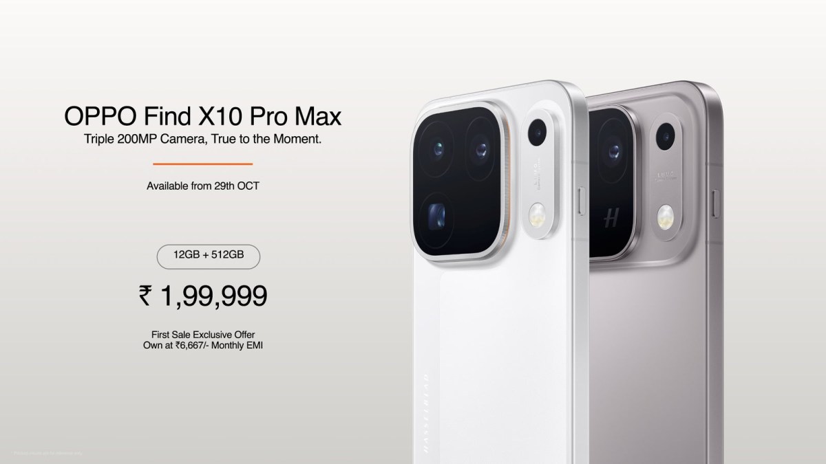 Oppo Find X10 Pro Max price in India