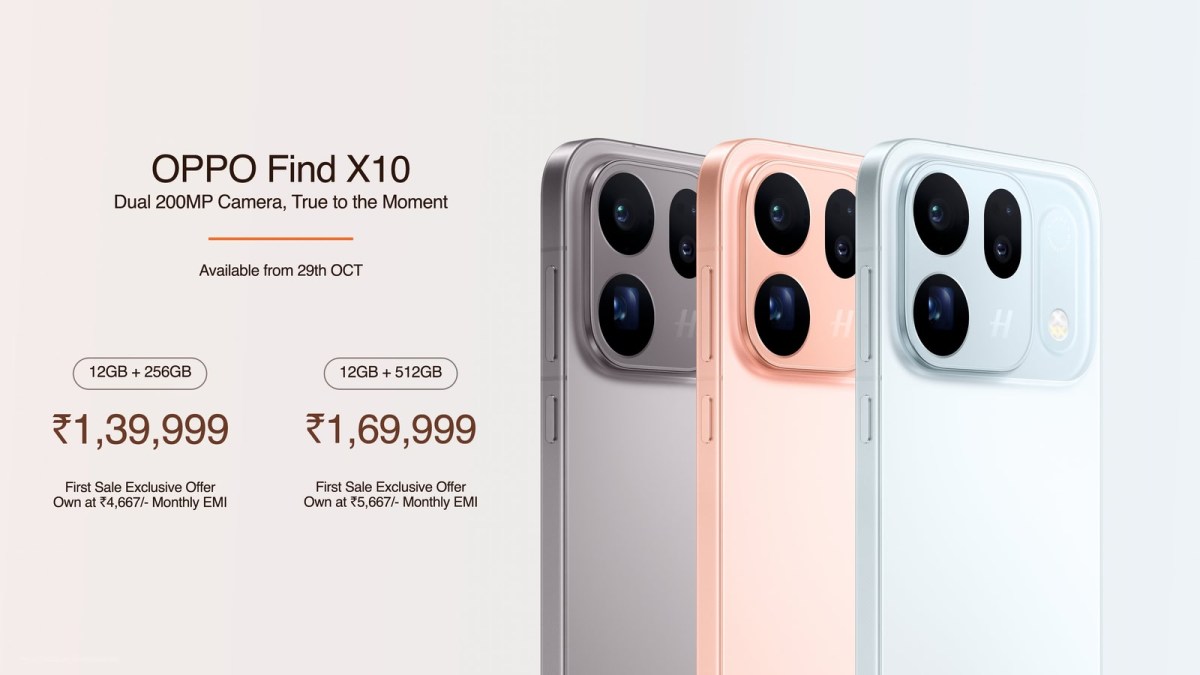 Oppo Find X10 price in India
