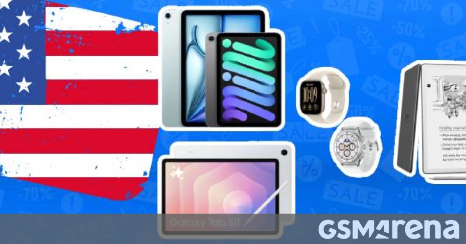 Лучшие предложения на планшеты и умные часы в рамках Amazon Prime Big Deal Days Планшеты и умные часы на распродаже Amazon