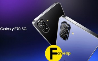 Samsung Galaxy F70 arrives with familiar specs 