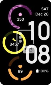 Galaxy Fit 4 watch faces (source: SammyGuru)