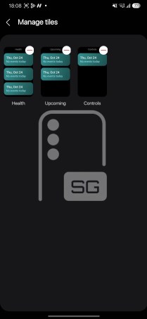 Galaxy Fit 4 tiles (source: SammyGuru)