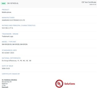 UL Solutions' test certificates