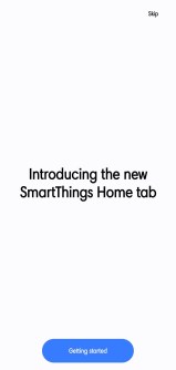 The redesigned Home tab on the SmartThings app (v1.8.51.30)