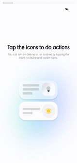 The redesigned Home tab on the SmartThings app (v1.8.51.30)
