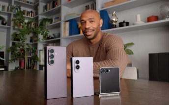 Samsung signs Thierry Henry to promote the Galaxy Z Fold8, Fold8 Ultra, and Flip8