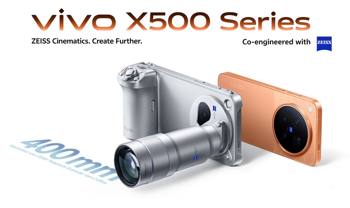 vivo X500, X500 Pro and X500 Pro Max go global