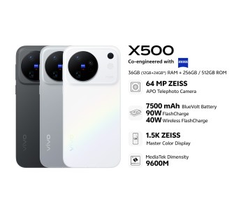 vivo X500 key specs