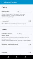 Blackberry Priv review: Priv camera settings