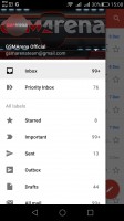 The Gmail app - Huawei G8 review