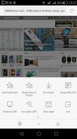 The Stock browser and Google Chrome offer similar functionality - Huawei G8 review