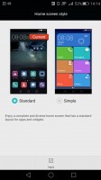 Huawei Mate S review: Simple homescreen with a Windows Phone style tiled interface