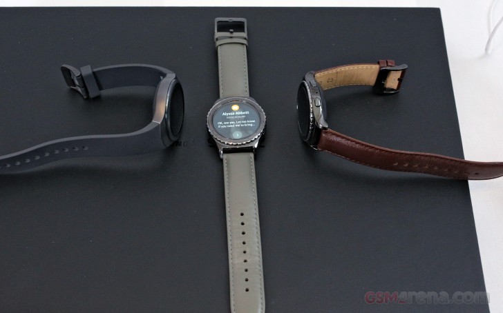 Samsung Gear S2 and S2 classic hands on Samsung at IFA 2015 GSMArena tests