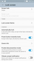 Additional settings - Lenovo Vibe Shot review