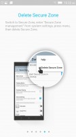 How to disable Security Zone - Lenovo Vibe Shot review