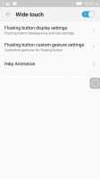 Wide touch: settings - Lenovo Vibe Shot review