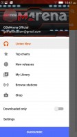 Familiar Google Play Music - Lenovo Vibe Shot review