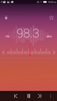 FM radio: playback - Lenovo Vibe Shot review