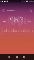 FM radio: recording - Lenovo Vibe Shot review