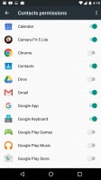 LG Nexus 5x review: permissions by app