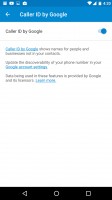 LG Nexus 5x review: Caller ID setting