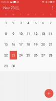 Meizu M1 Metal review: Calendar
