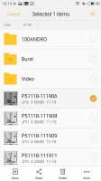 Meizu M1 Metal review: File manager