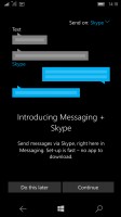 The messaging app with Skype integration - Microsoft Lumia 550 review